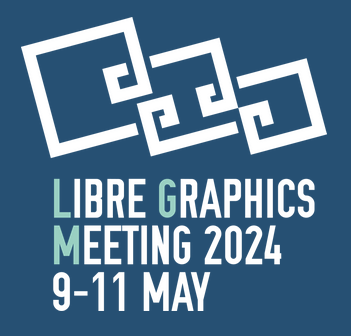 Libre Graphics Meeting 2024 logo