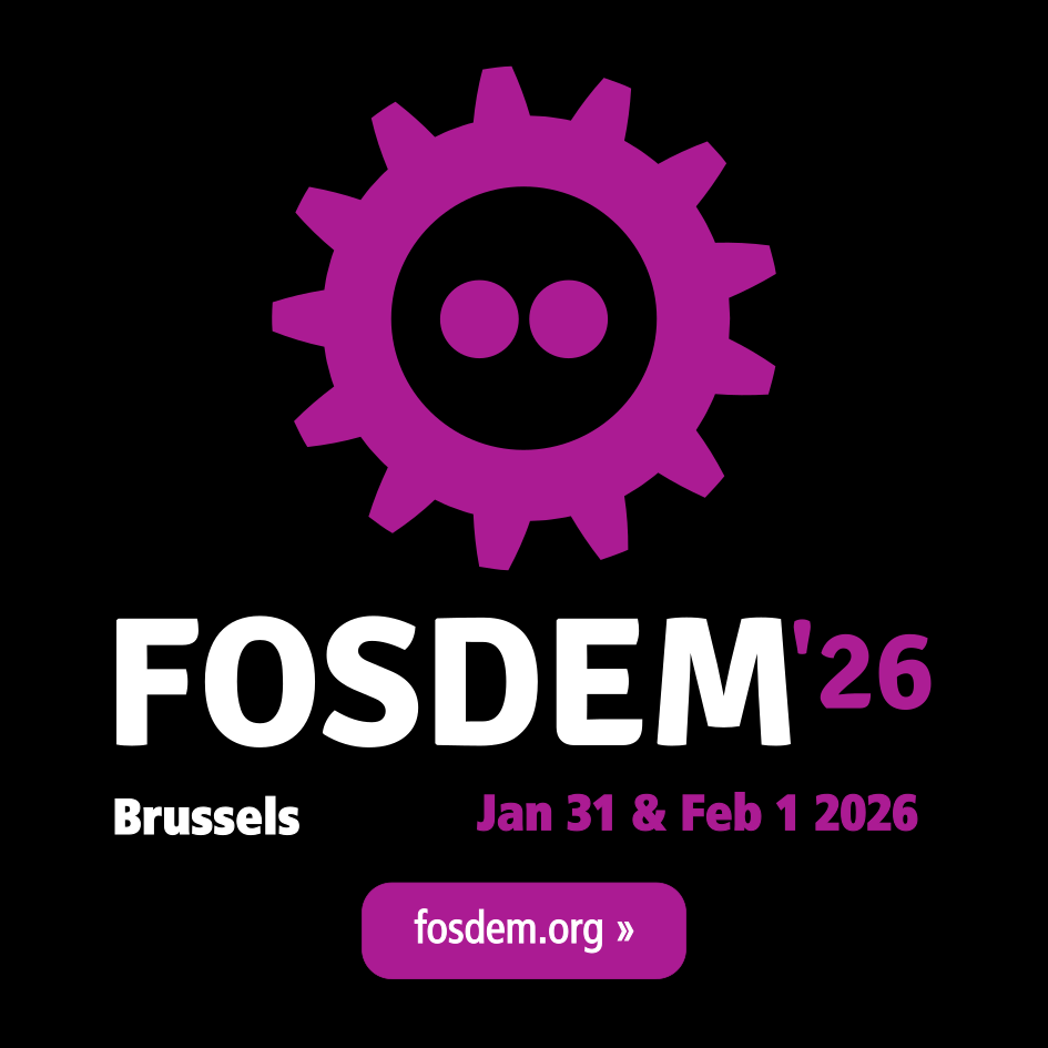GIMP developer Ondřej Míchal will be speaking at FOSDEM'26 on Sunday, February 1st