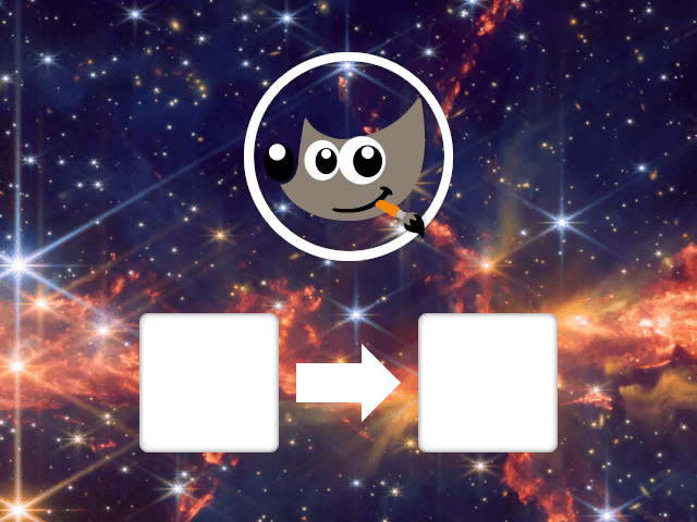 Background for GIMP 3.2 RC3 macOS DMG Installer