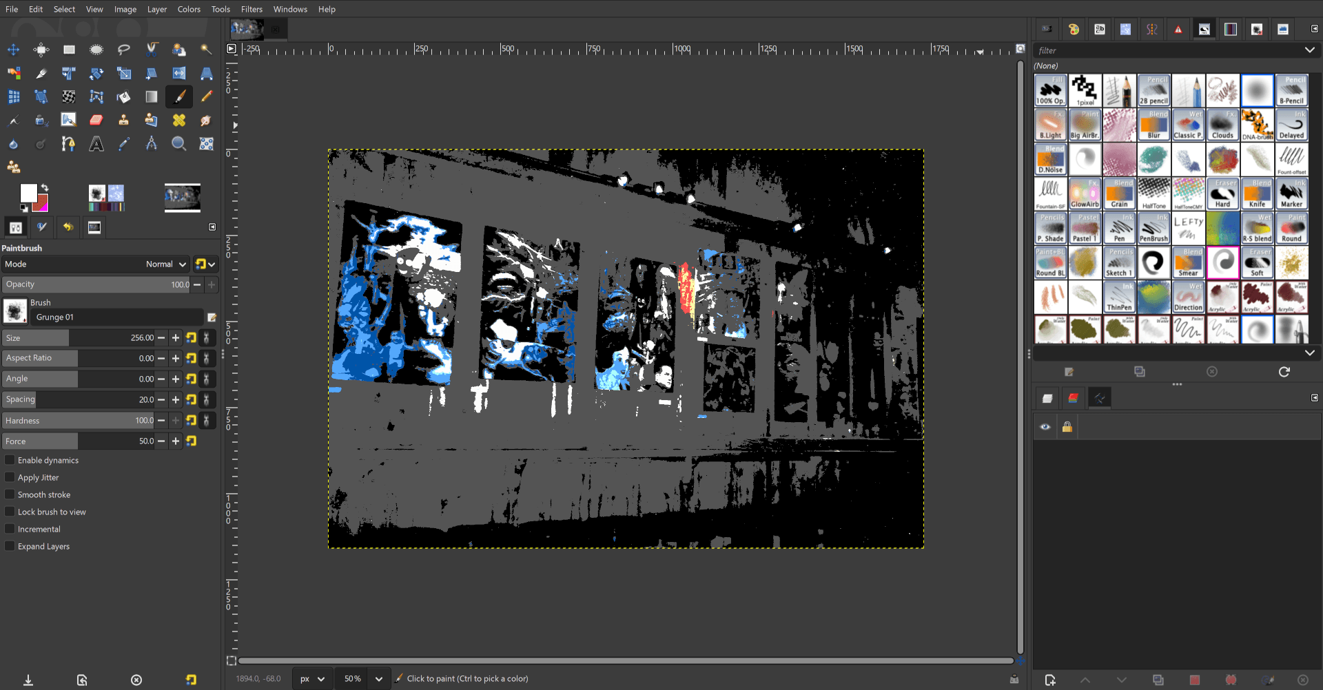 RGB Image after being converted to EGA color mode