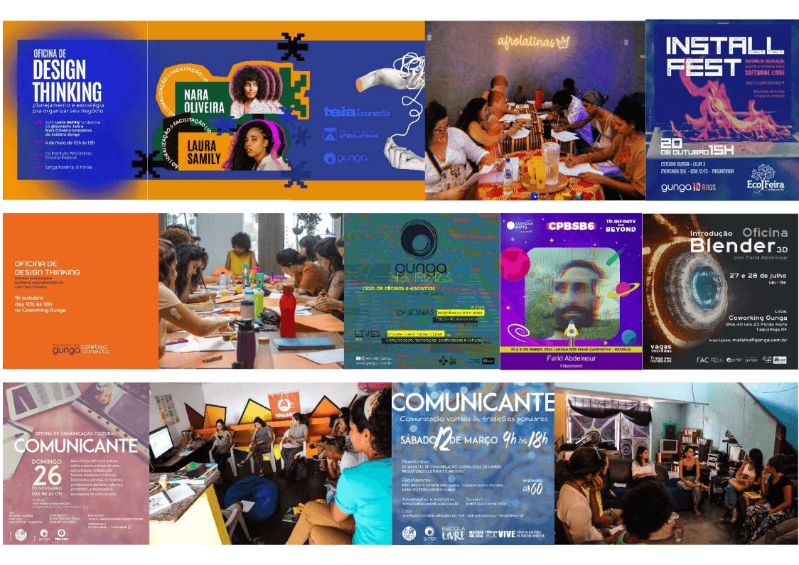 Estudio Gunga Presentations and Workshops, by Nara Oliveira, CC-BY-SA - 2025