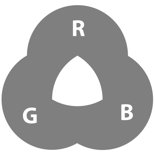 Mistura de leveza RGB