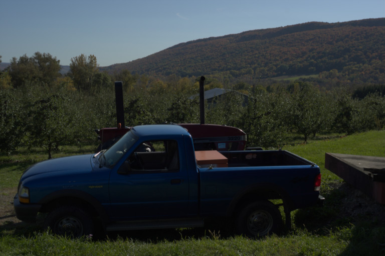apple-orchard-truck-from-camera